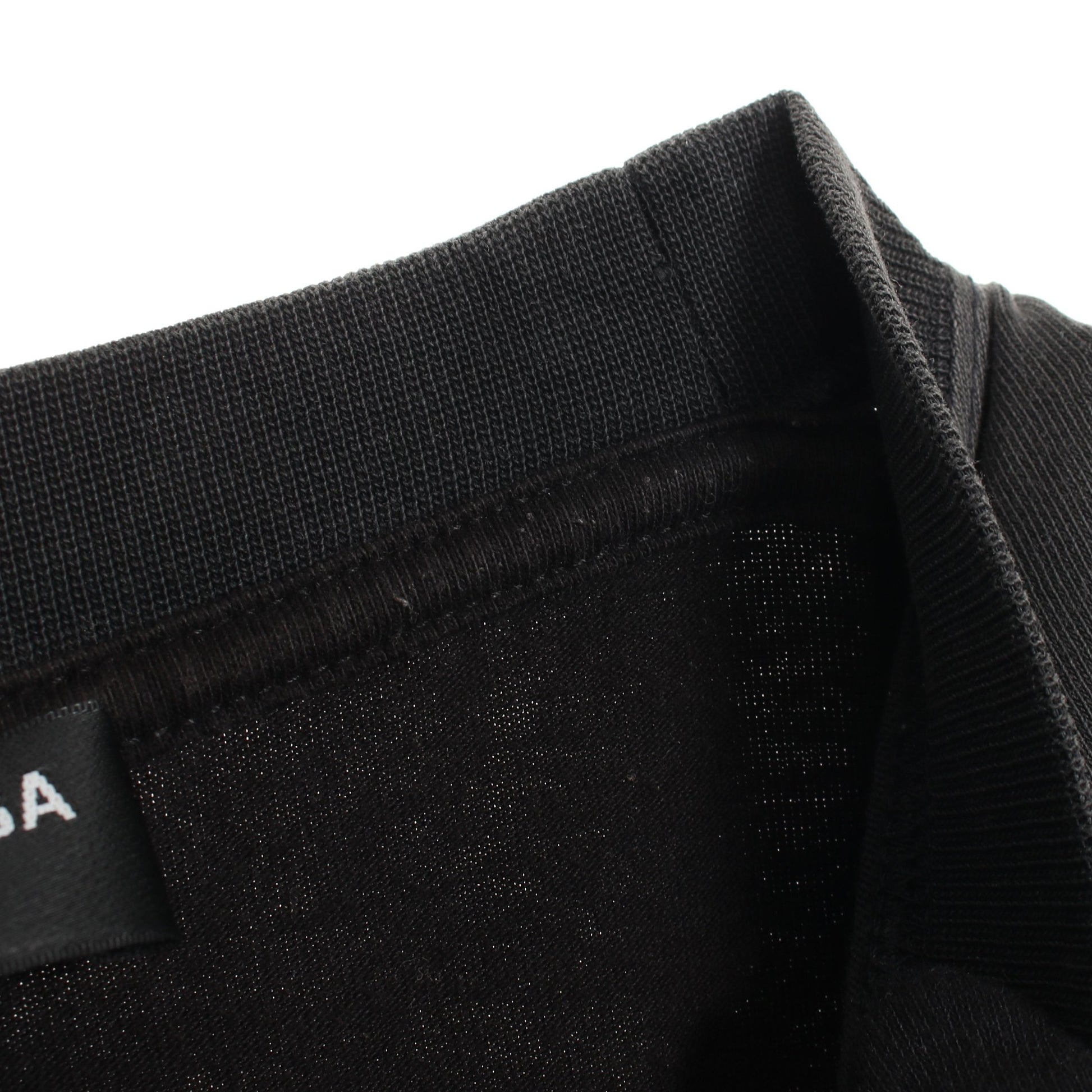 スピードハンターズアップサイドダウン Tシャツ カットソー 長袖 コットン ブラック マルチカラー ダメージ加工 ヴィンテージ加工 バレンシアガ トップス BALENCIAGA