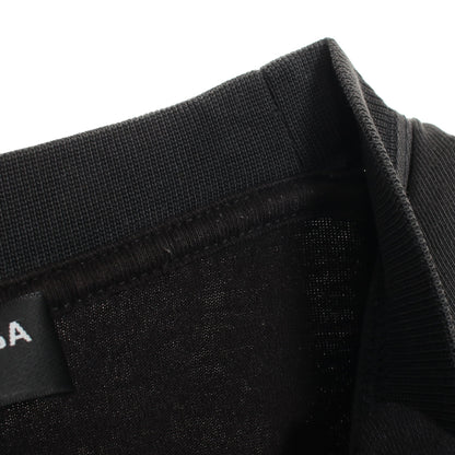 スピードハンターズアップサイドダウン Tシャツ カットソー 長袖 コットン ブラック マルチカラー ダメージ加工 ヴィンテージ加工 バレンシアガ トップス BALENCIAGA