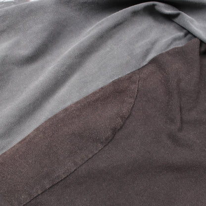 スピードハンターズアップサイドダウン Tシャツ カットソー 長袖 コットン ブラック マルチカラー ダメージ加工 ヴィンテージ加工 バレンシアガ トップス BALENCIAGA