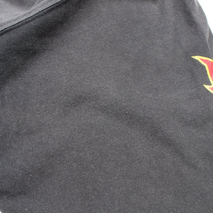 スピードハンターズアップサイドダウン Tシャツ カットソー 長袖 コットン ブラック マルチカラー ダメージ加工 ヴィンテージ加工 バレンシアガ トップス BALENCIAGA