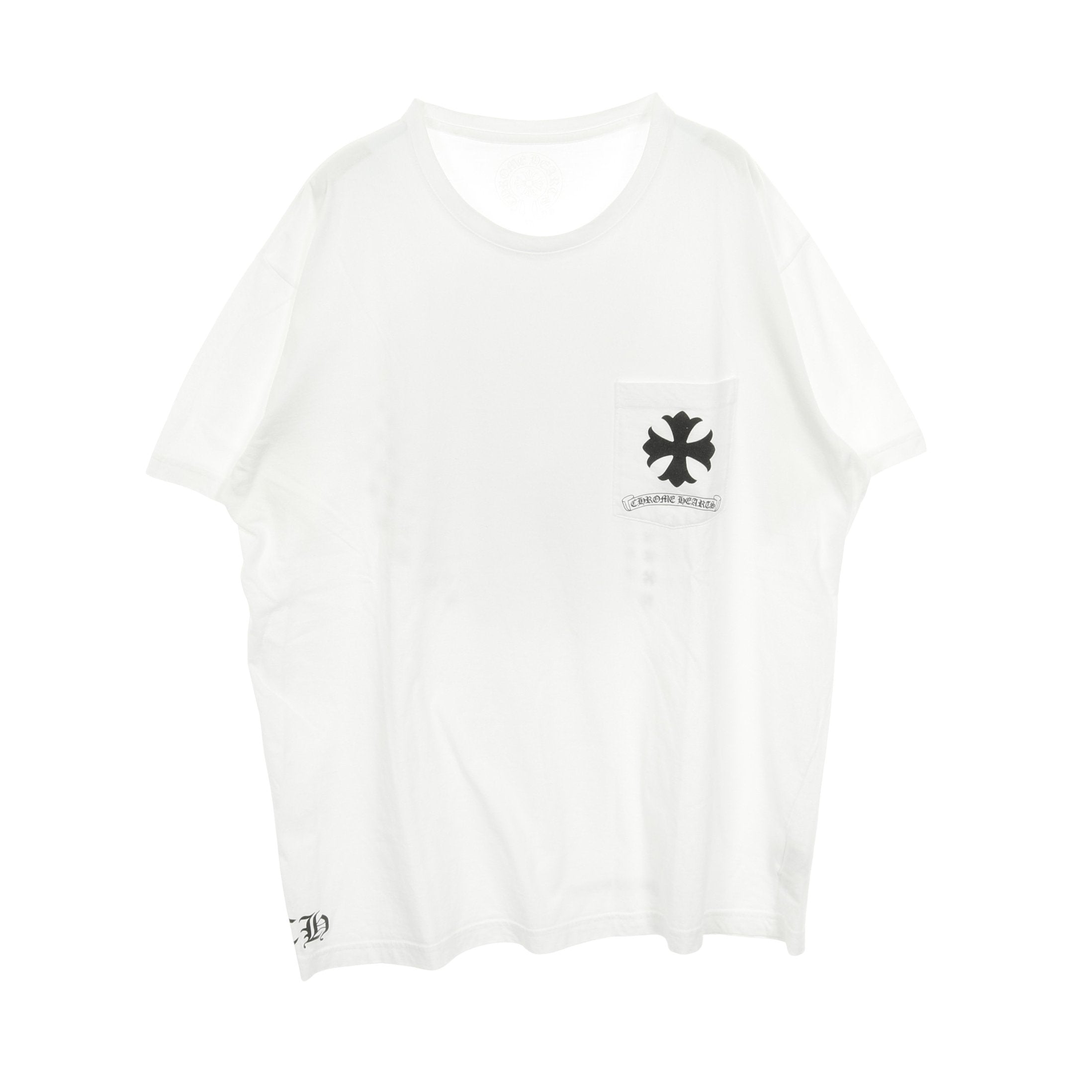 CHROME HEARTS バックプリント Tシャツ 2T クロムハーツ CHROME HEARTS バックプリント ポケット Tシャツ 2212