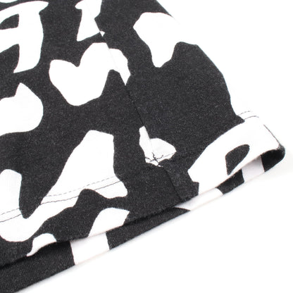 Tシャツ ロゴ総柄 コットン ブラック ルイヴィトン トップス LOUIS VUITTON