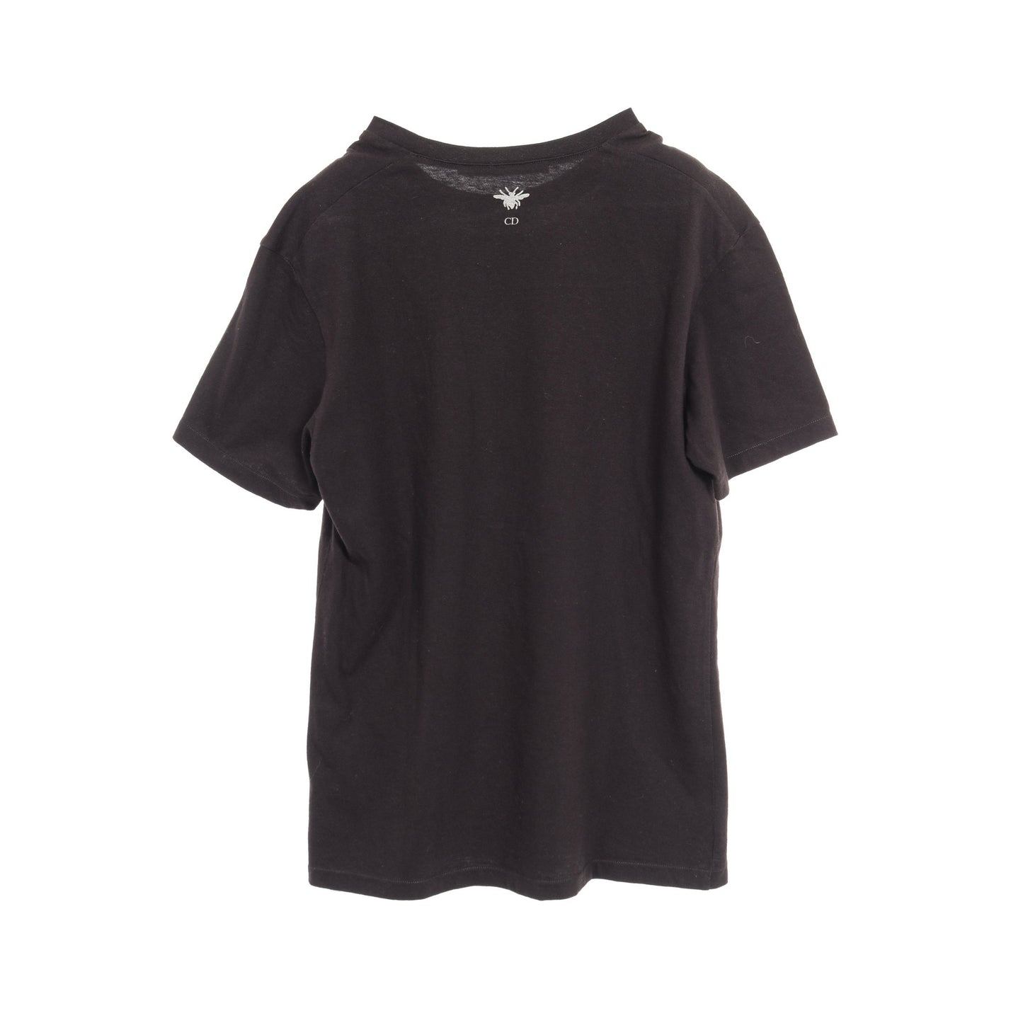 Tシャツ クルーネック 半袖 コットン ブラック クリスチャンディオール トップス Christian Dior