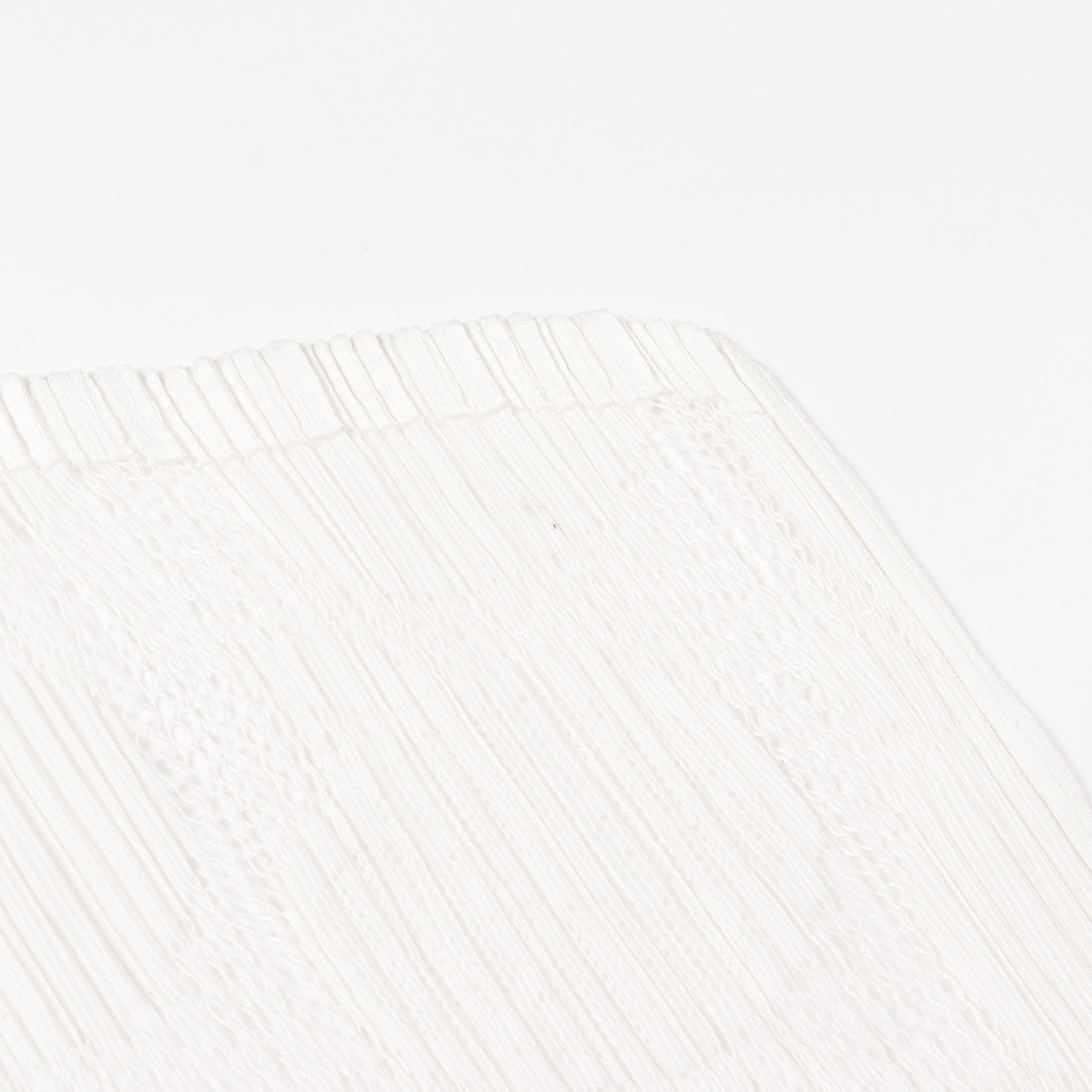 カーディガン プリーツ レース ホワイト プリーツプリーズ トップス PLEATS PLEASE