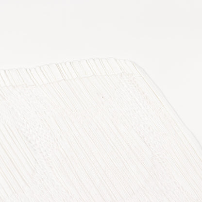 カーディガン プリーツ レース ホワイト プリーツプリーズ トップス PLEATS PLEASE