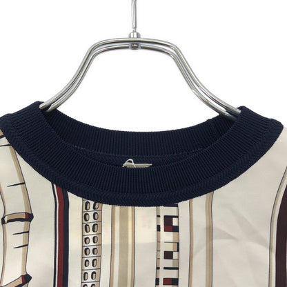 トップス シャツ シルク ネイビー エルメス トップス HERMES