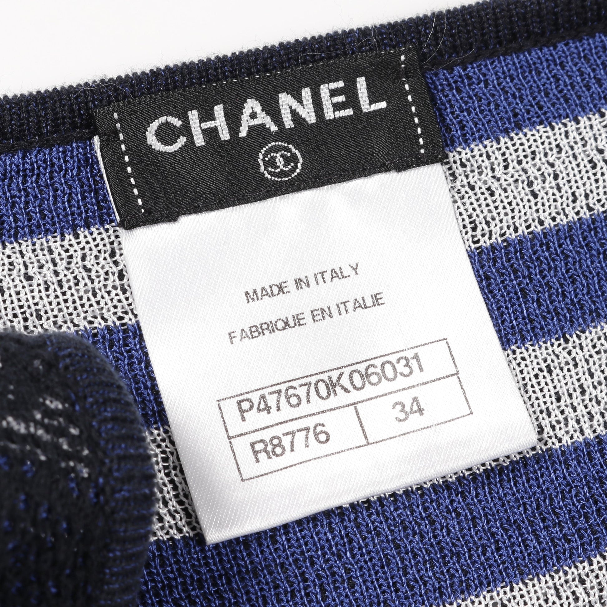 ニットワンピース ボーダー レース コットン レーヨン シルク ブラック ブルー グレー シャネル ワンピース CHANEL
