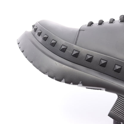 ロックスタッズ スニーカー レザー ブラック ヴァレンティノガラヴァーニ シューズ VALENTINO GARAVANI