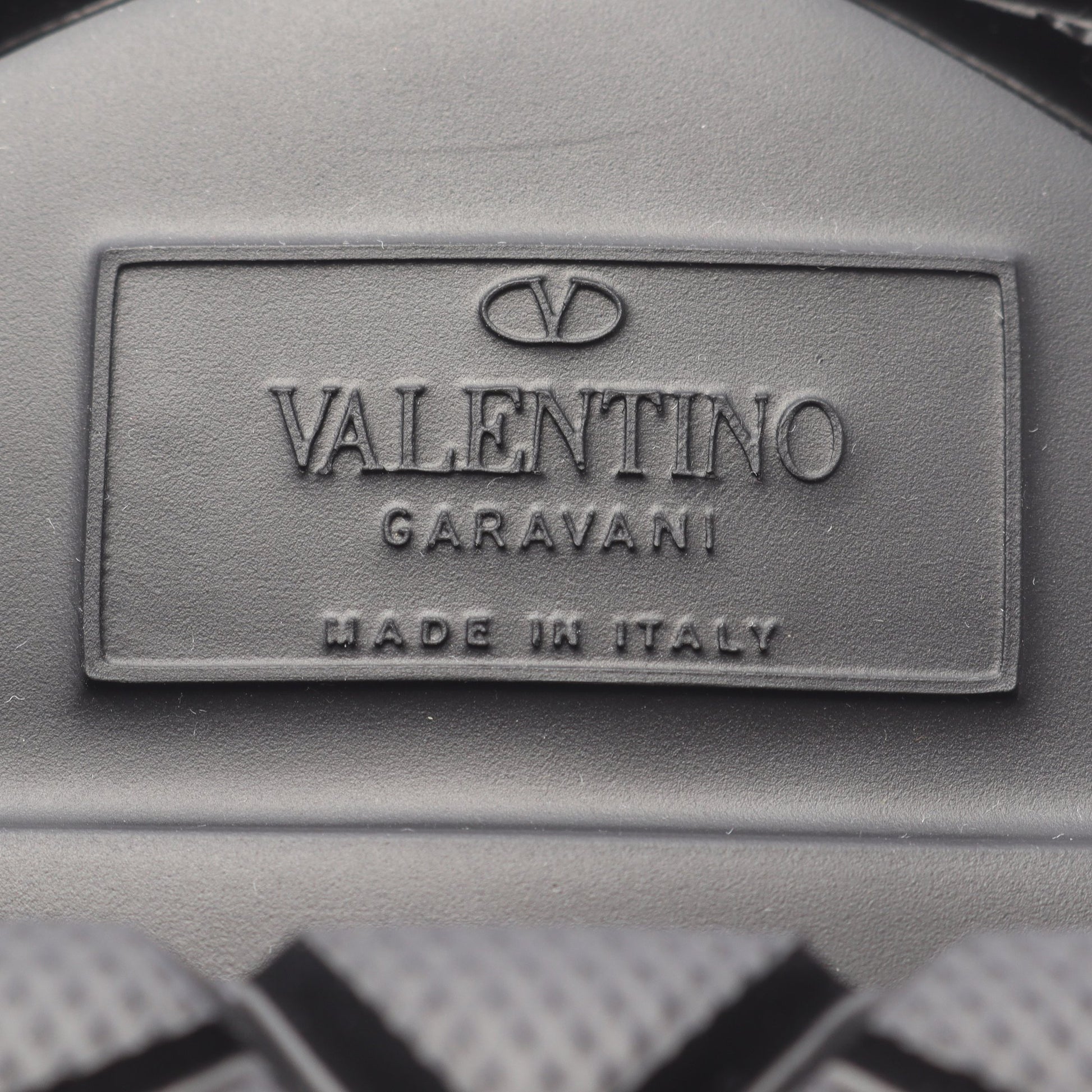 ロックスタッズ スニーカー レザー ブラック ヴァレンティノガラヴァーニ シューズ VALENTINO GARAVANI