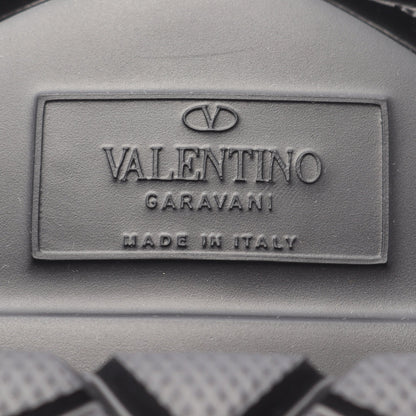 ロックスタッズ スニーカー レザー ブラック ヴァレンティノガラヴァーニ シューズ VALENTINO GARAVANI