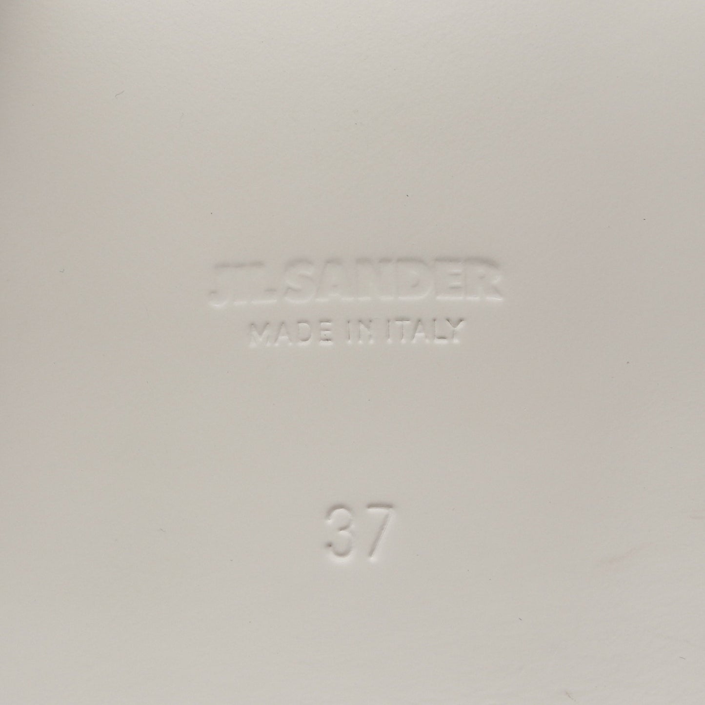 ストラップ サンダル レザー ホワイト ジルサンダー シューズ JIL SANDER