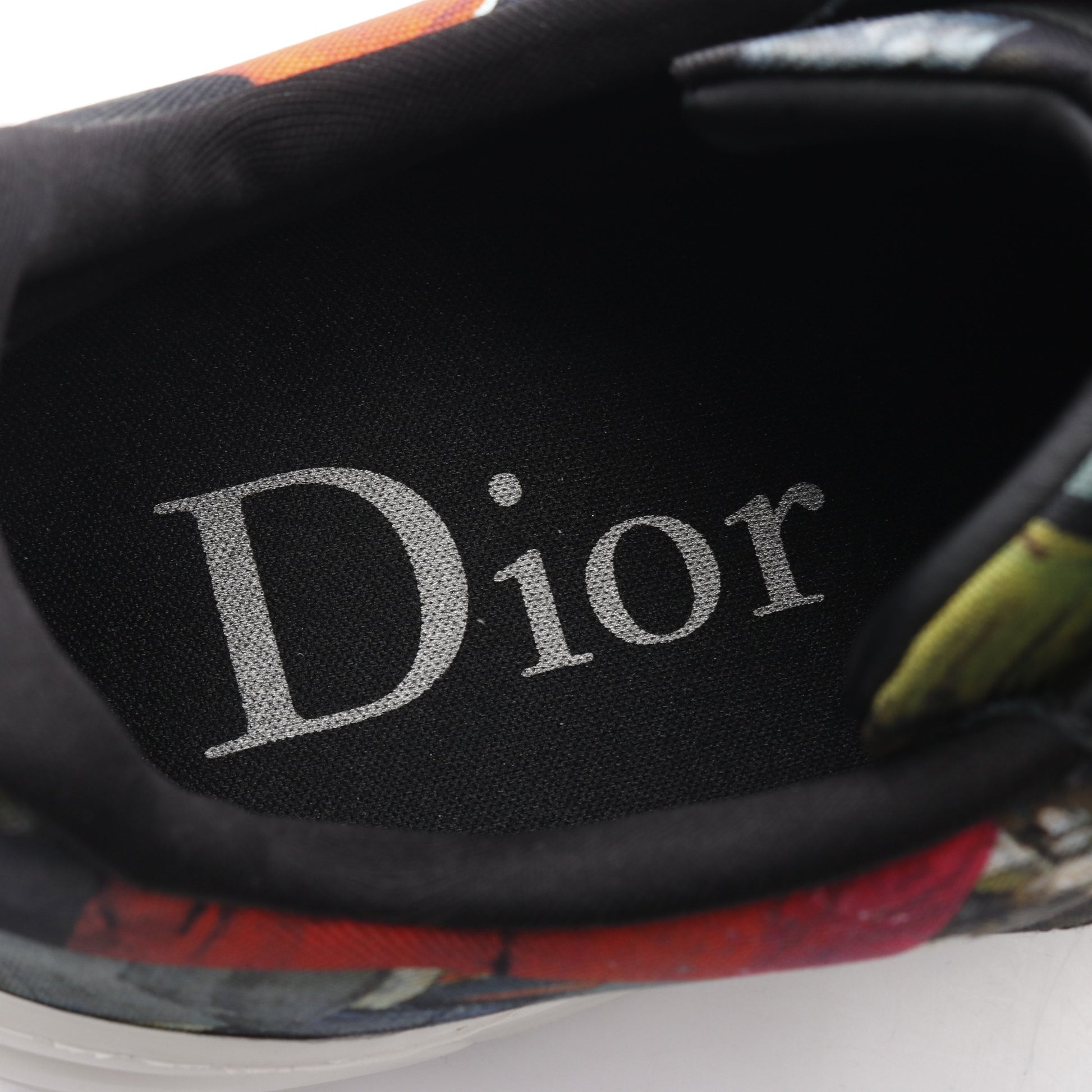 B17 ローカットスニーカー ファブリック ブラック マルチカラー ディオールオム シューズ Dior HOMME
