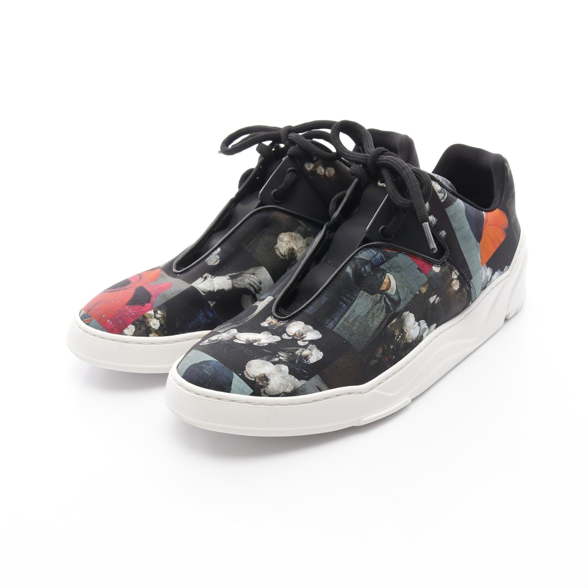B17 ローカットスニーカー ファブリック ブラック マルチカラー ディオールオム シューズ Dior HOMME