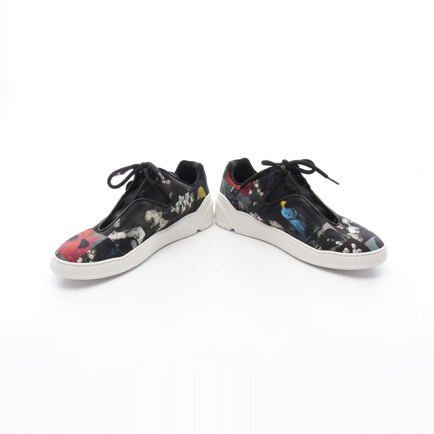 B17 ローカットスニーカー ファブリック ブラック マルチカラー ディオールオム シューズ Dior HOMME