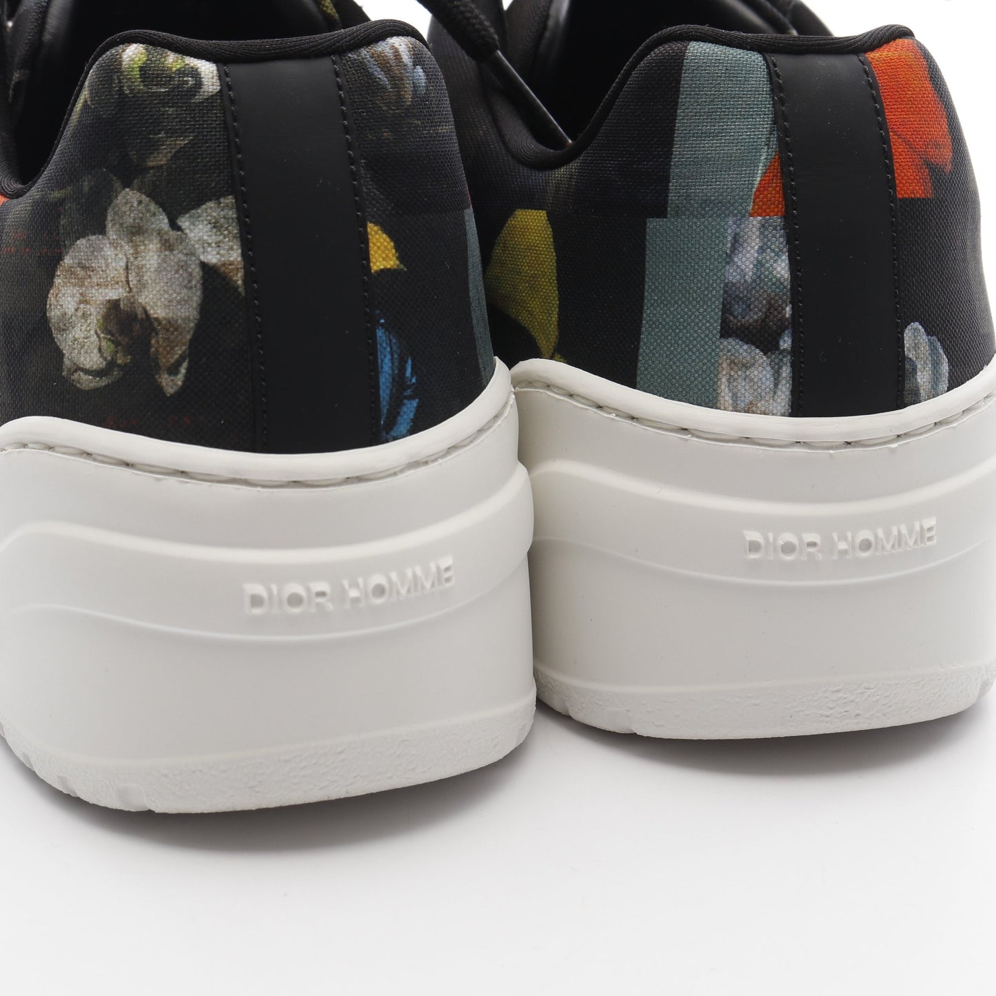 B17 ローカットスニーカー ファブリック ブラック マルチカラー ディオールオム シューズ Dior HOMME