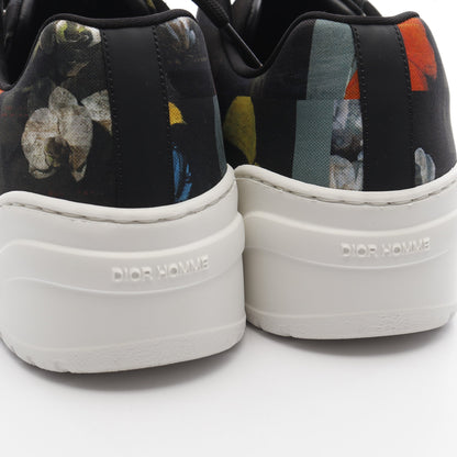 B17 ローカットスニーカー ファブリック ブラック マルチカラー ディオールオム シューズ Dior HOMME