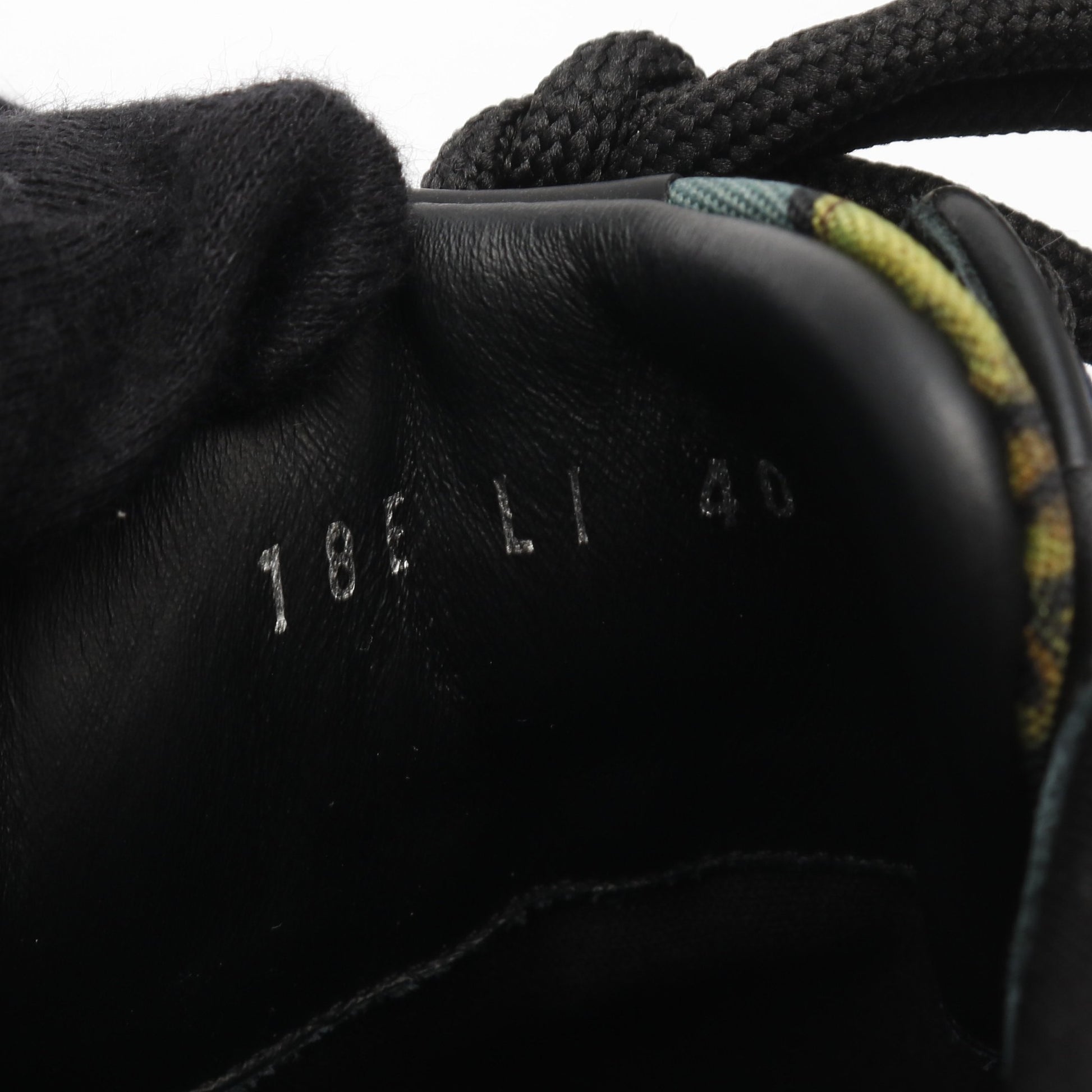 B17 ローカットスニーカー ファブリック ブラック マルチカラー ディオールオム シューズ Dior HOMME