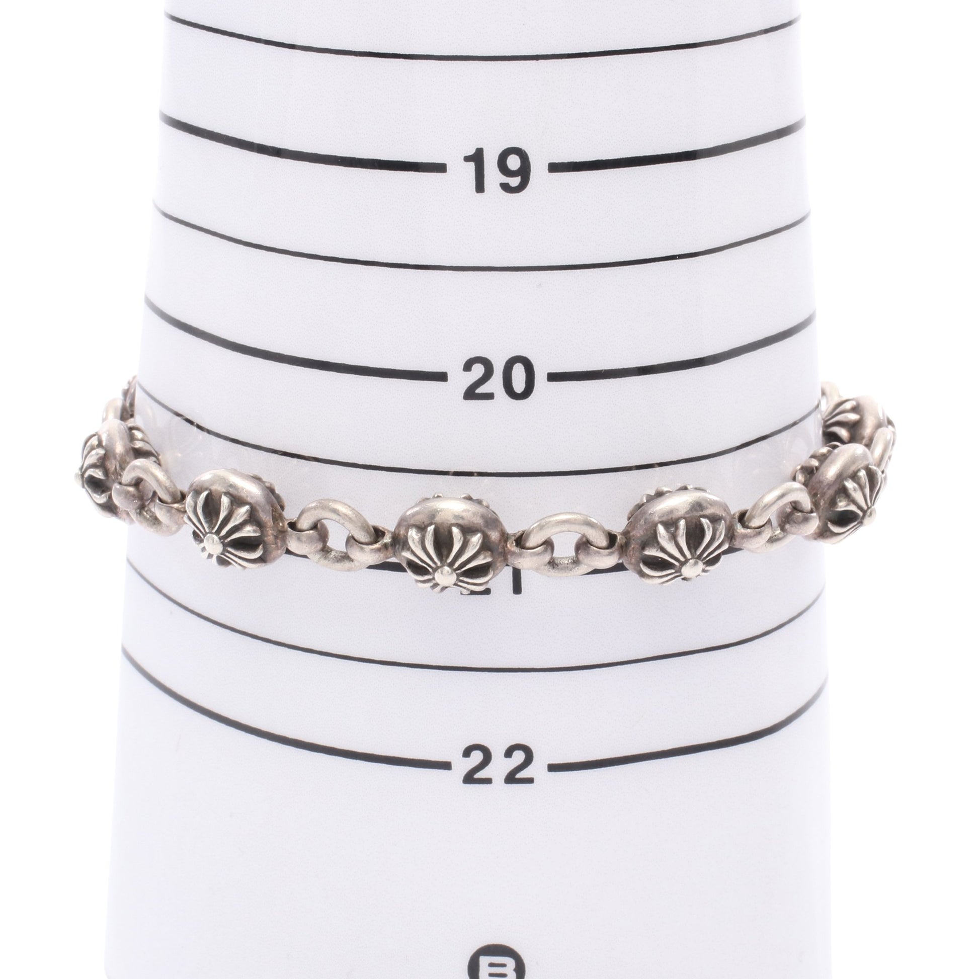 クロスボール ブレスレット SV925 シルバー クロムハーツ アクセサリー Chrome Hearts