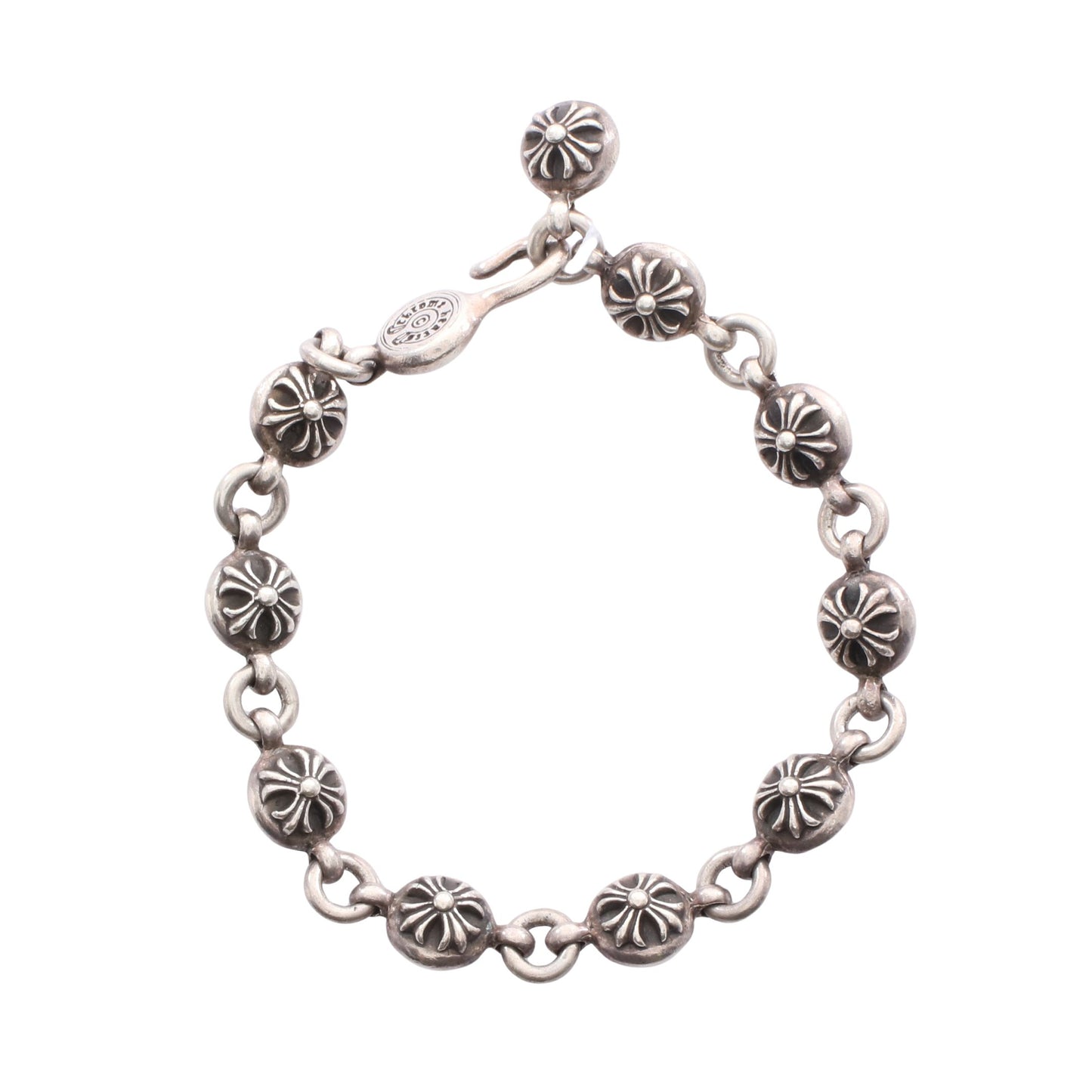 クロスボール ブレスレット SV925 シルバー クロムハーツ アクセサリー Chrome Hearts