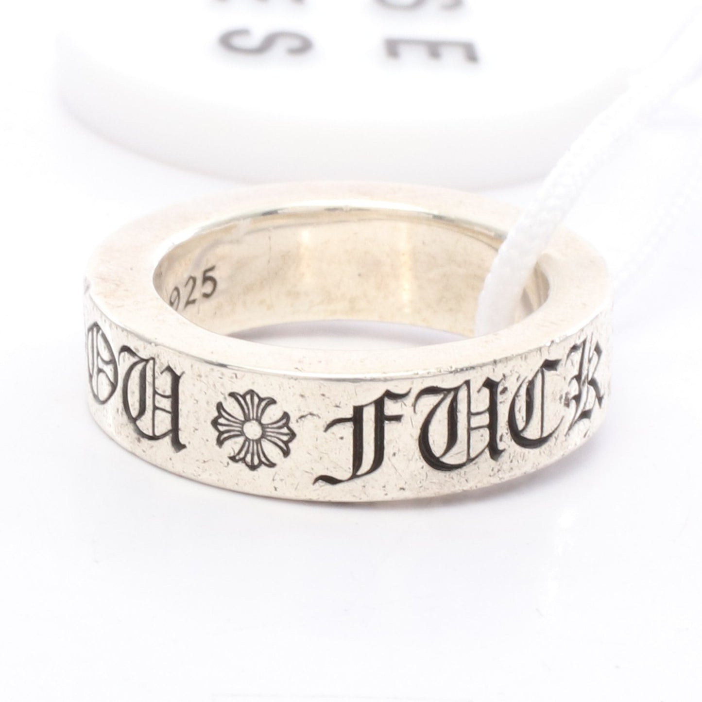 スペーサーリング FUCK YOU リング 指輪 SV925 シルバー クロムハーツ アクセサリー Chrome Hearts