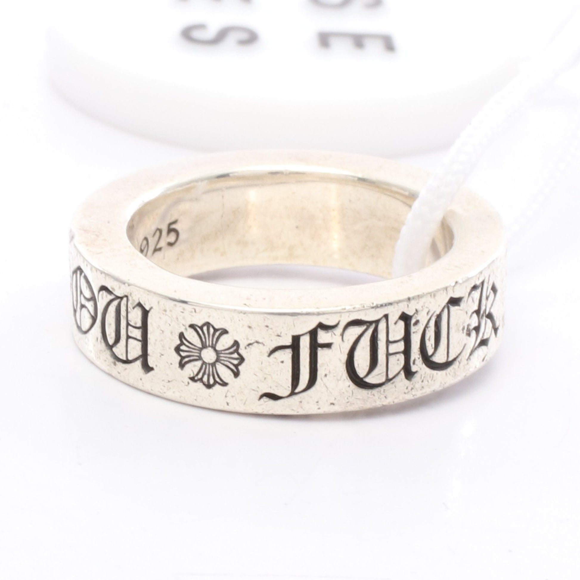 スペーサーリング FUCK YOU リング 指輪 SV925 シルバー クロムハーツ アクセサリー Chrome Hearts