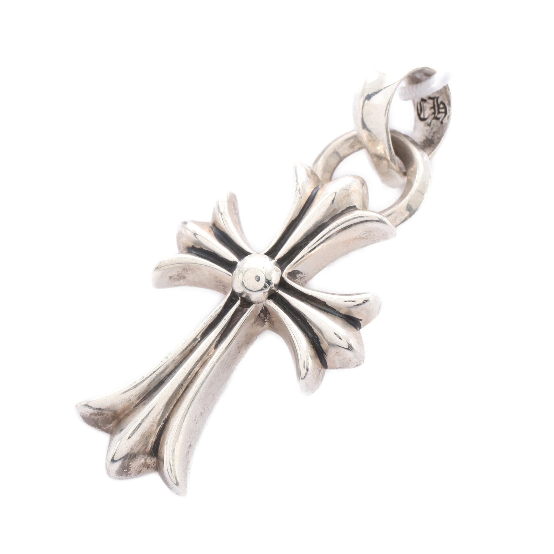 スモールCHクロスWベイル ペンダントトップ SV925 シルバー クロムハーツ アクセサリー Chrome Hearts