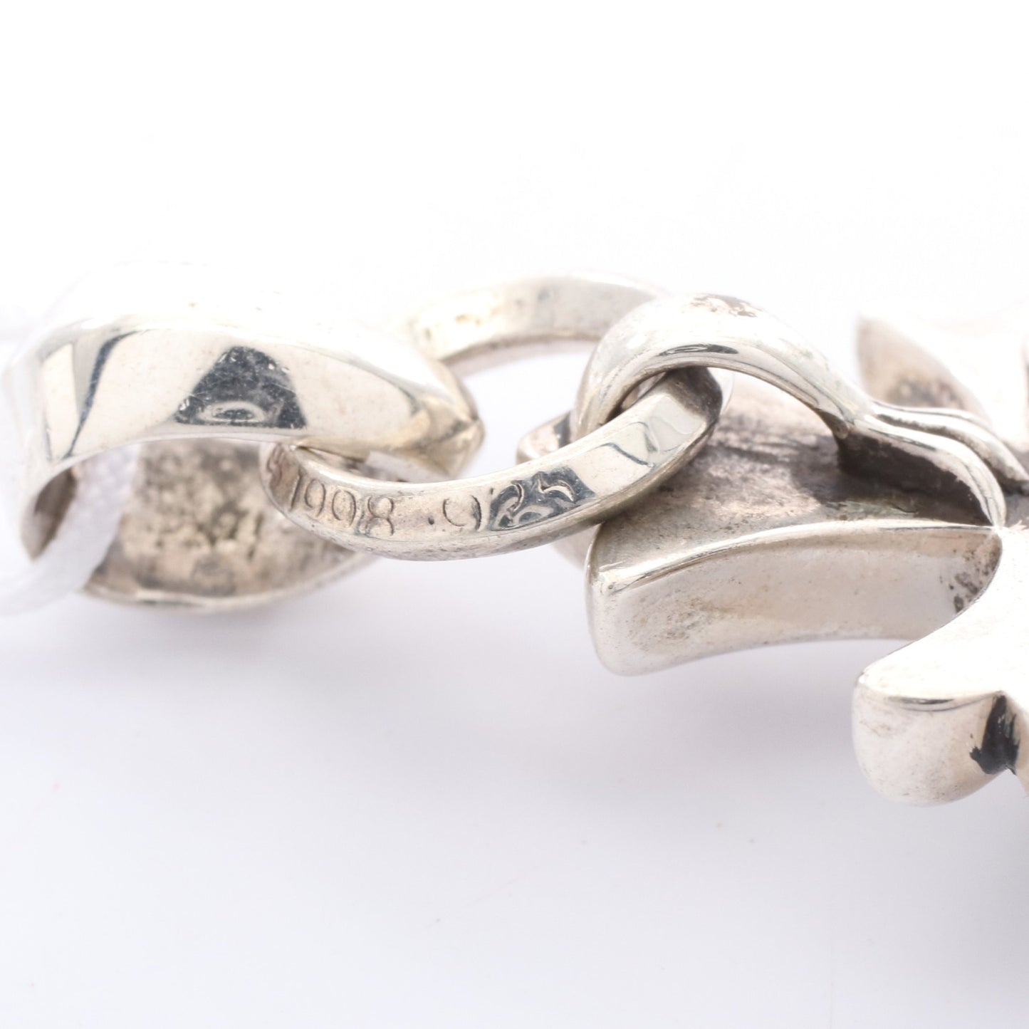 スモールCHクロスWベイル ペンダントトップ SV925 シルバー クロムハーツ アクセサリー Chrome Hearts