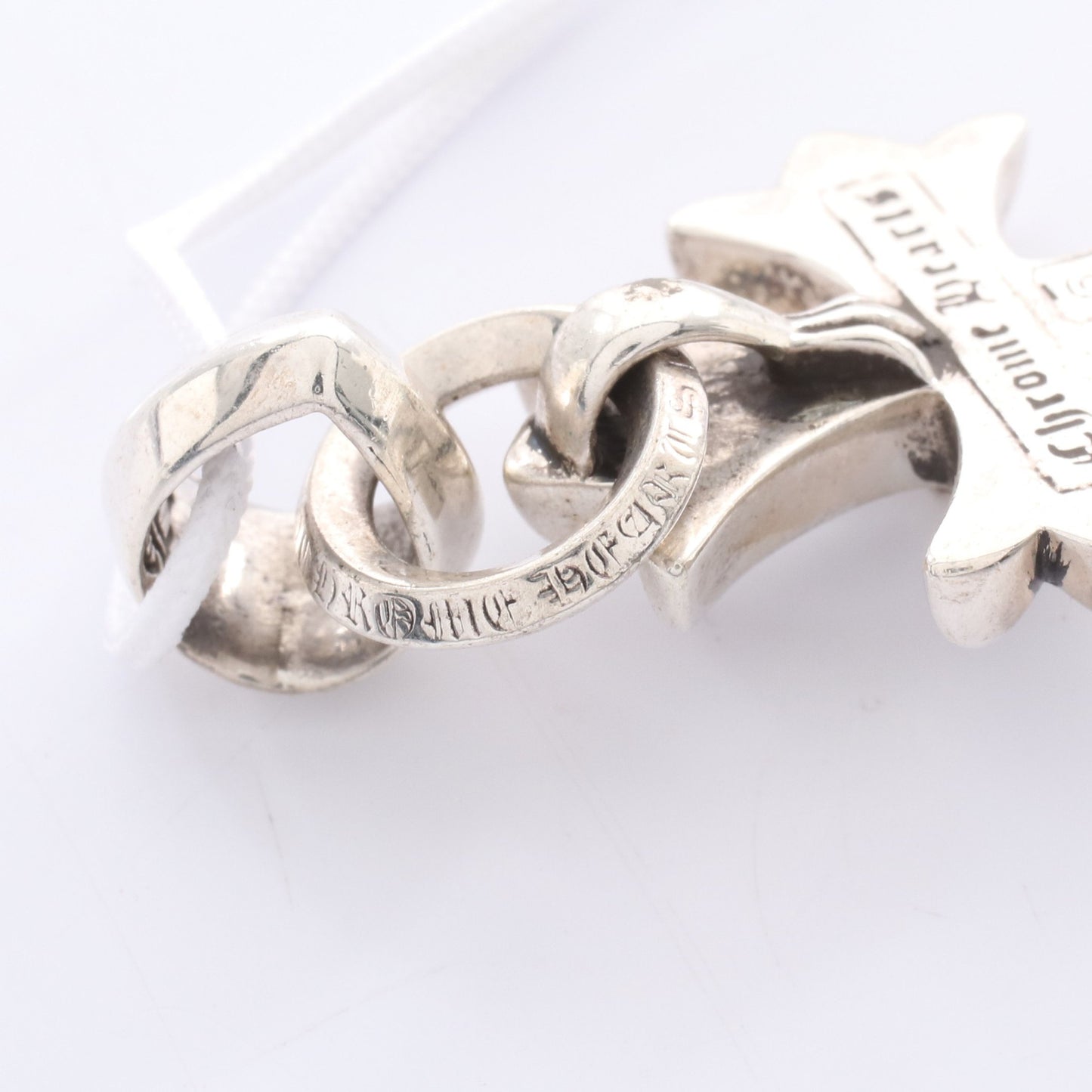 スモールCHクロスWベイル ペンダントトップ SV925 シルバー クロムハーツ アクセサリー Chrome Hearts