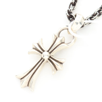 クロスペンダント スモール with ベイル＆ペーパーチェーンネックレス ネックレス SV925 シルバー クロムハーツ アクセサリー Chrome Hearts