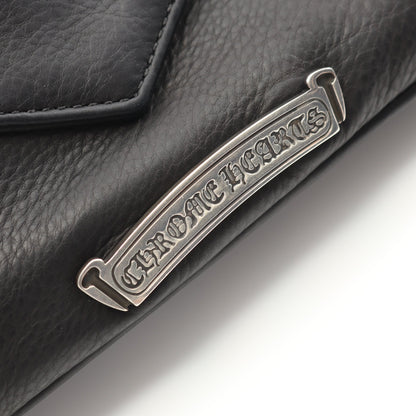 ラージ ダガー クロスボール チェーンショルダーバッグ レザー ブラック クロムハーツ バッグ Chrome Hearts
