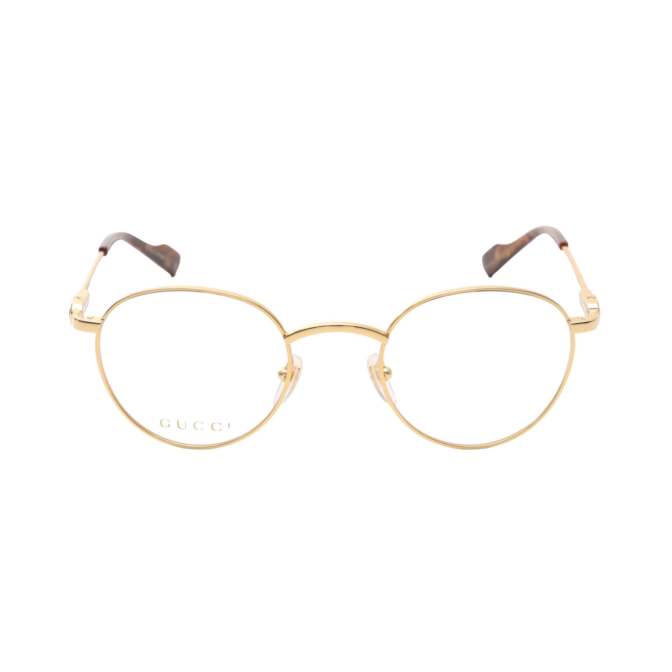 GUCCI 伊達メガネ 伊達 GUCCI 伊達メガネ メガネ 眼鏡 GP ゴールド グッチ – RECLO