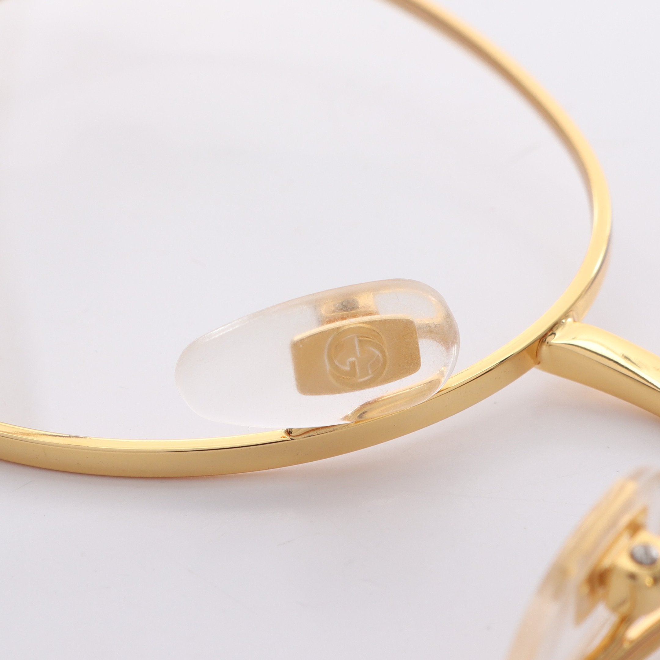 伊達 メガネ 眼鏡 GP ゴールド グッチ – RECLO