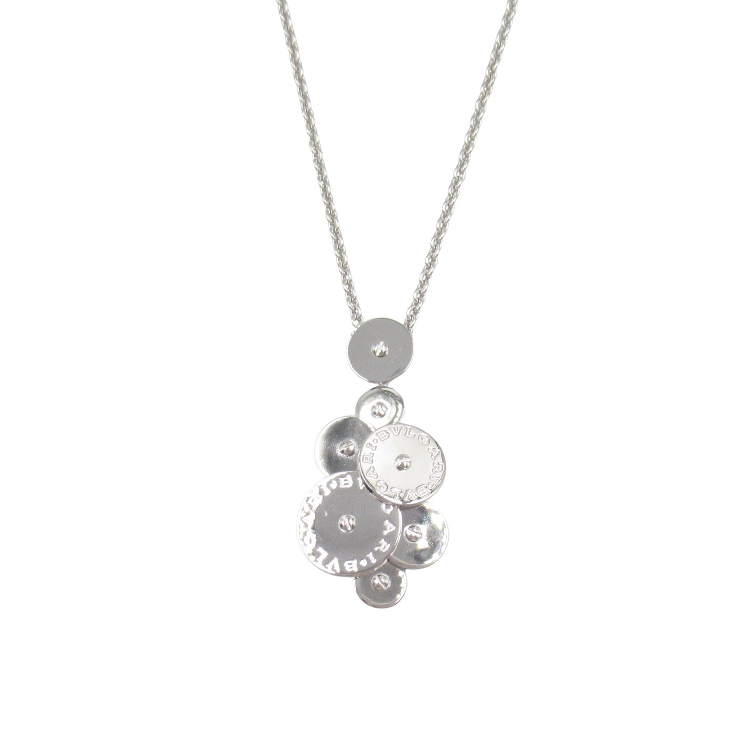 チクラディ ネックレス ネックレス K18WG（ホワイトゴールド） シルバー ブルガリ アクセサリー BVLGARI