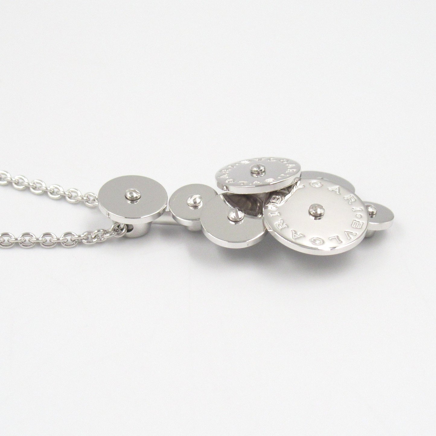 チクラディ ネックレス ネックレス K18WG（ホワイトゴールド） シルバー ブルガリ アクセサリー BVLGARI