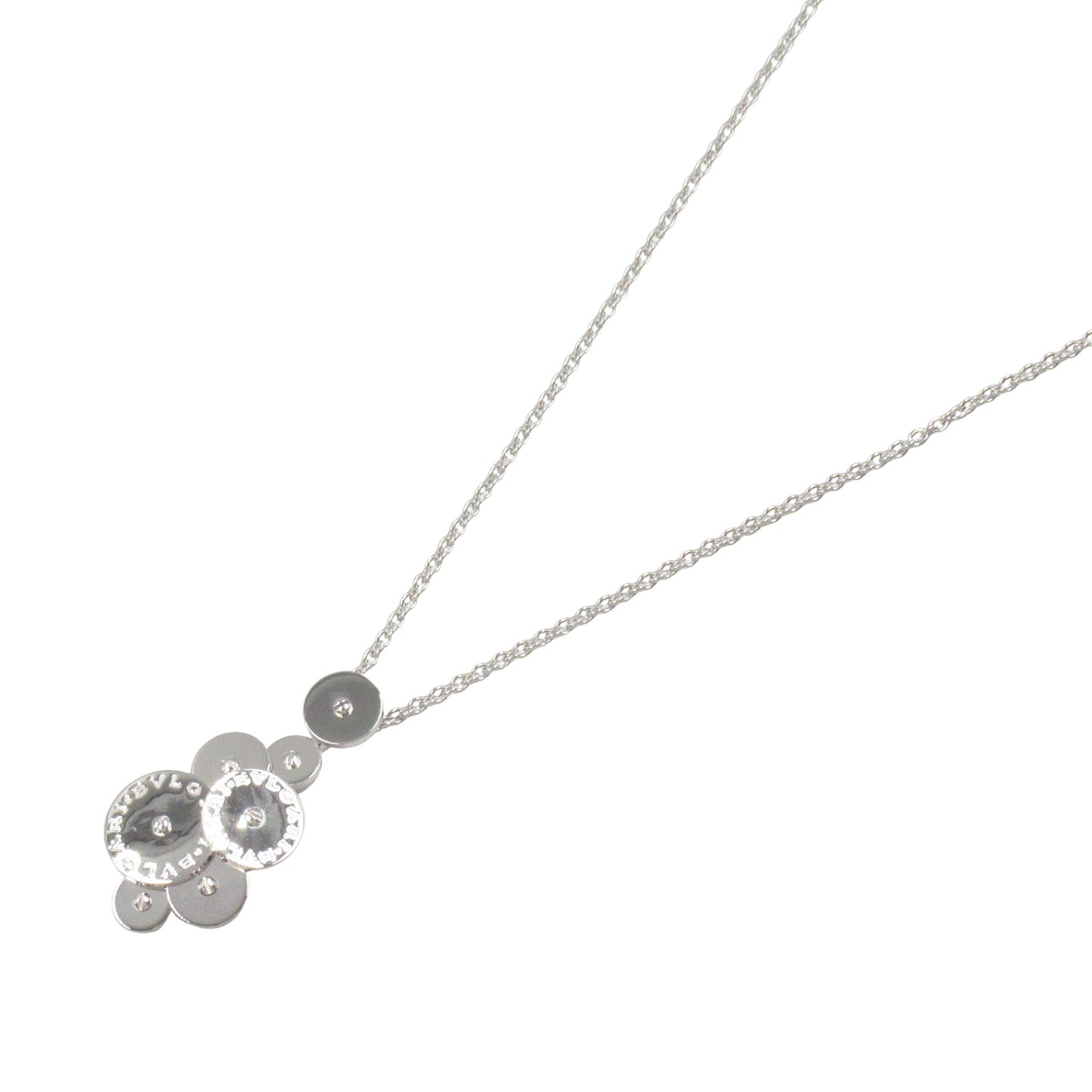 チクラディ ネックレス ネックレス K18WG（ホワイトゴールド） シルバー ブルガリ アクセサリー BVLGARI