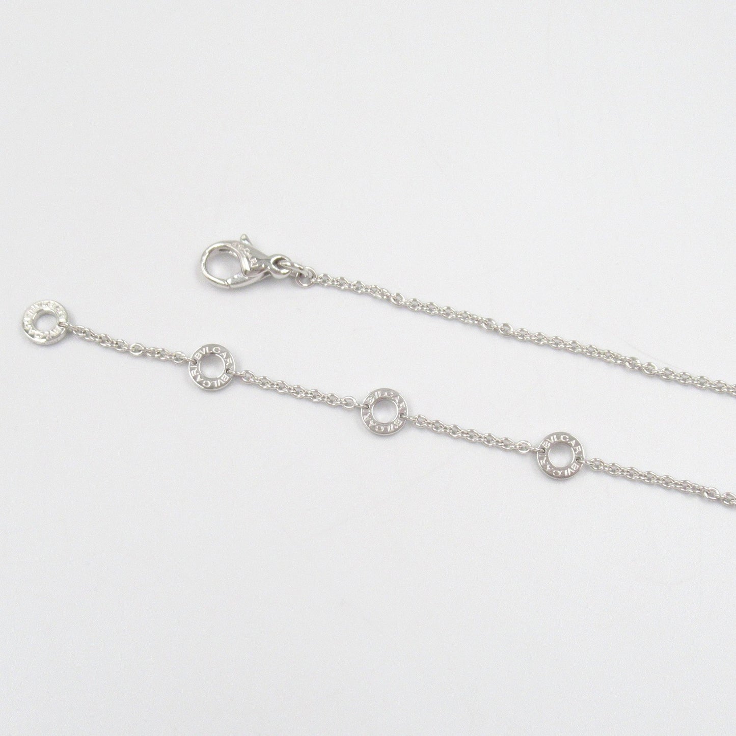チクラディ ネックレス ネックレス K18WG（ホワイトゴールド） シルバー ブルガリ アクセサリー BVLGARI
