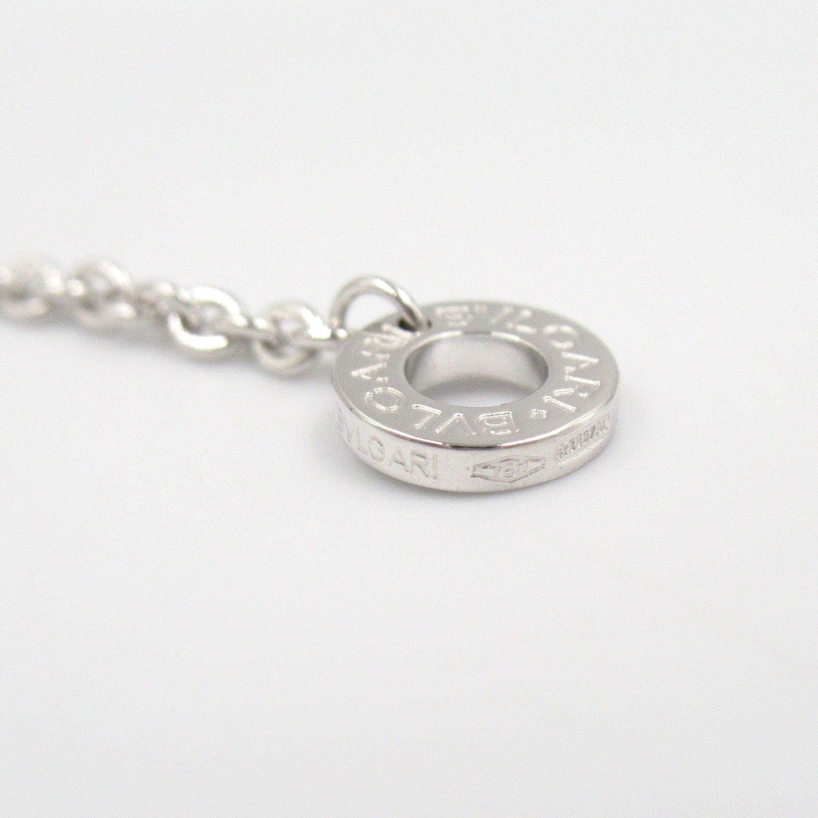 チクラディ ネックレス ネックレス K18WG（ホワイトゴールド） シルバー ブルガリ アクセサリー BVLGARI