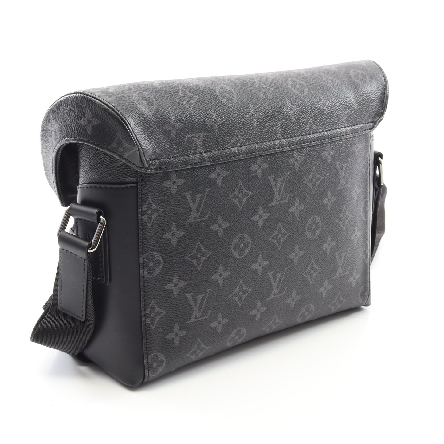 メッセンジャーヴォワヤージュPM モノグラムエクリプス ショルダーバッグ PVC レザー ブラック ルイヴィトン バッグ LOUIS VUITTON