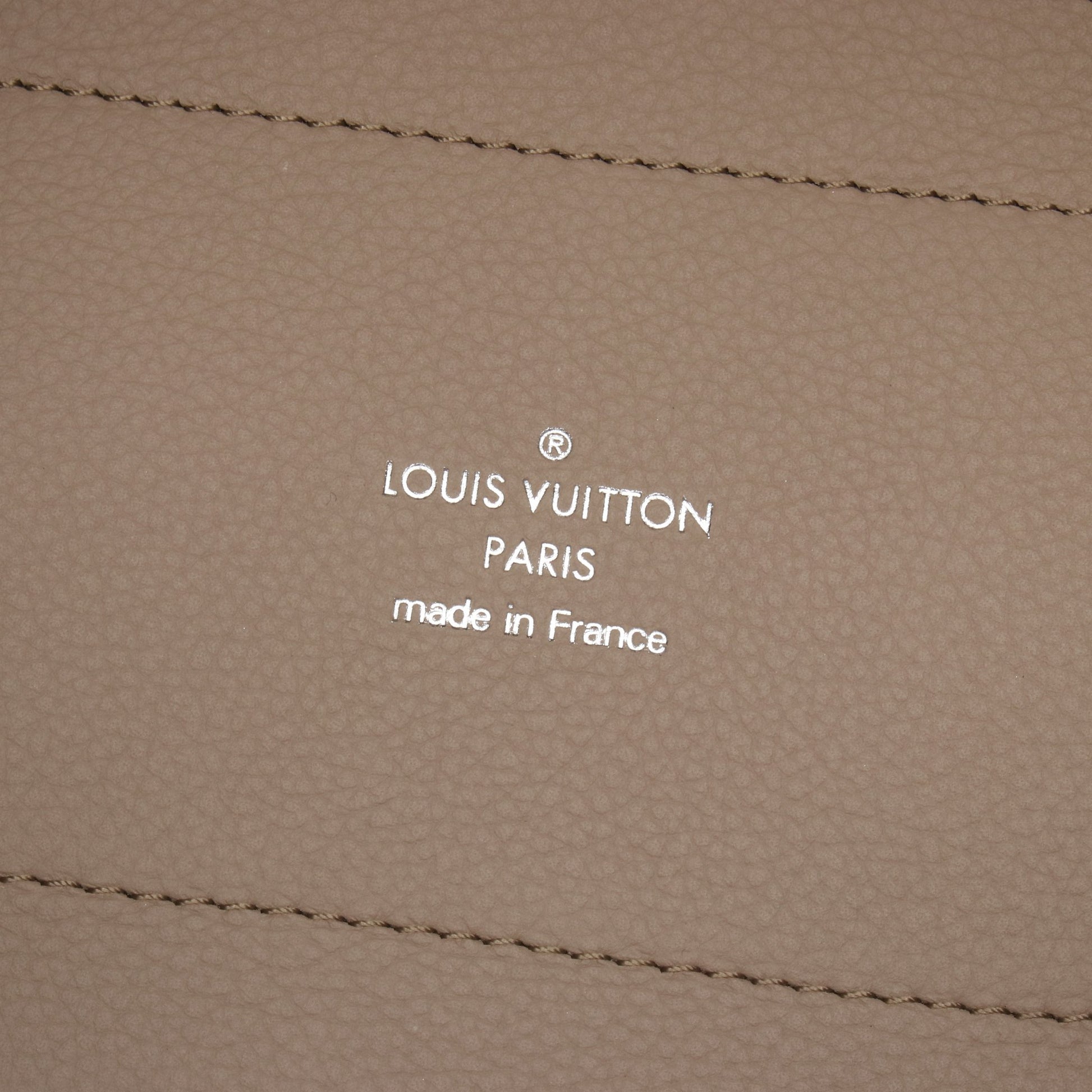 ヒナPM マヒナ ガレ ハンドバッグ レザー グレーベージュ 2WAY ルイヴィトン バッグ LOUIS VUITTON