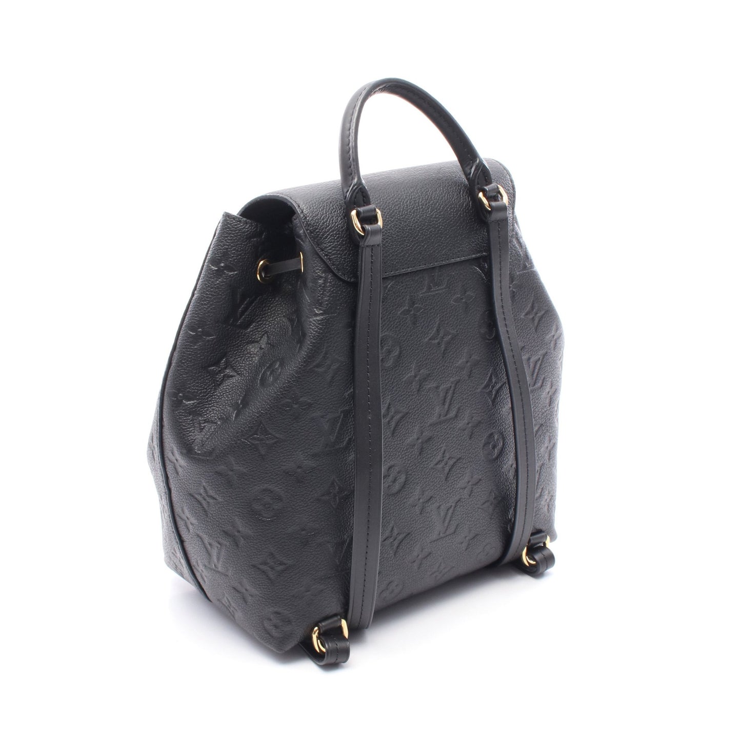 モンスリPM モノグラムアンプラント ノワール バックパック リュックサック レザー ブラック ルイヴィトン バッグ LOUIS VUITTON