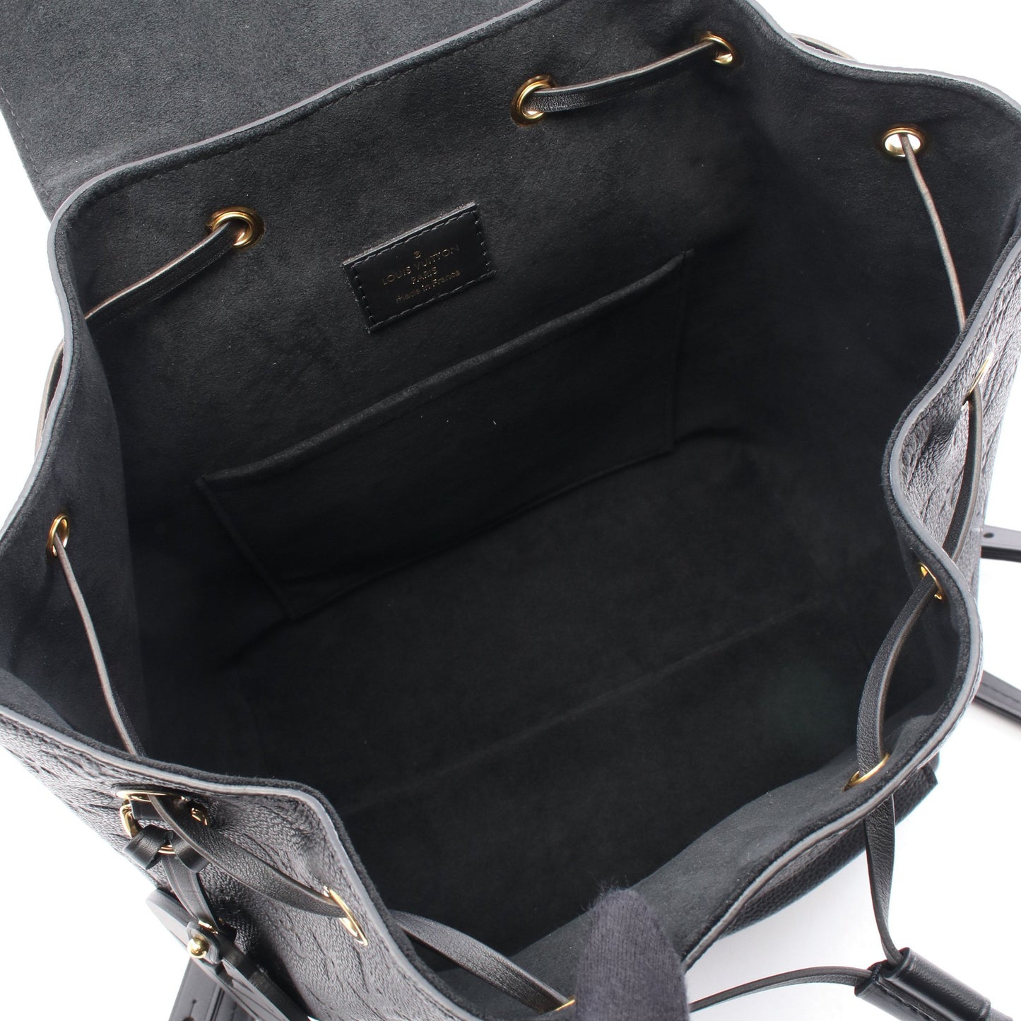 モンスリPM モノグラムアンプラント ノワール バックパック リュックサック レザー ブラック ルイヴィトン バッグ LOUIS VUITTON