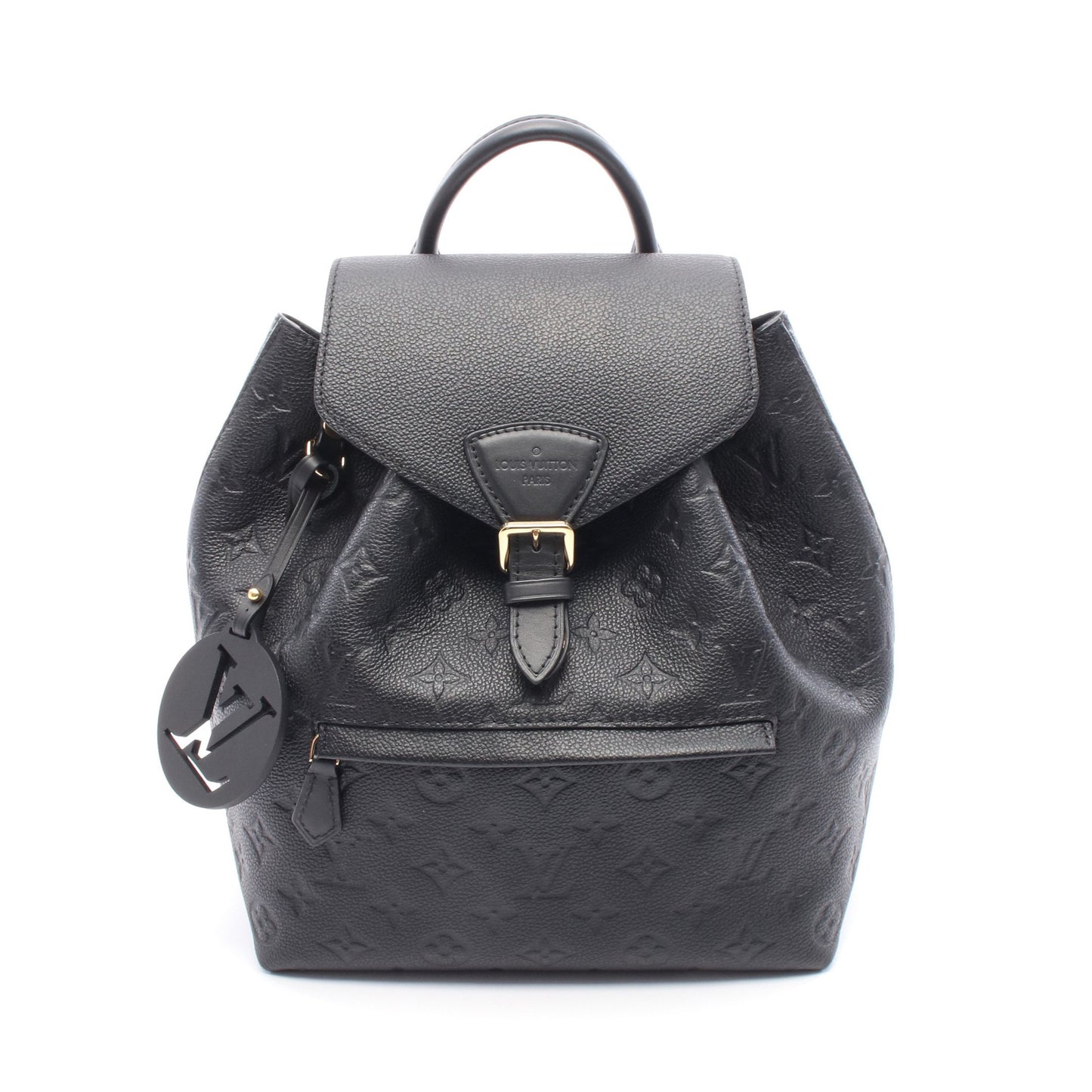 モンスリPM モノグラムアンプラント ノワール バックパック リュックサック レザー ブラック ルイヴィトン バッグ LOUIS VUITTON