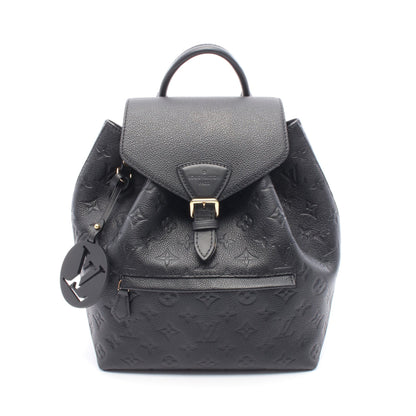 モンスリPM モノグラムアンプラント ノワール バックパック リュックサック レザー ブラック ルイヴィトン バッグ LOUIS VUITTON