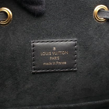 モンスリPM モノグラムアンプラント ノワール バックパック リュックサック レザー ブラック ルイヴィトン バッグ LOUIS VUITTON