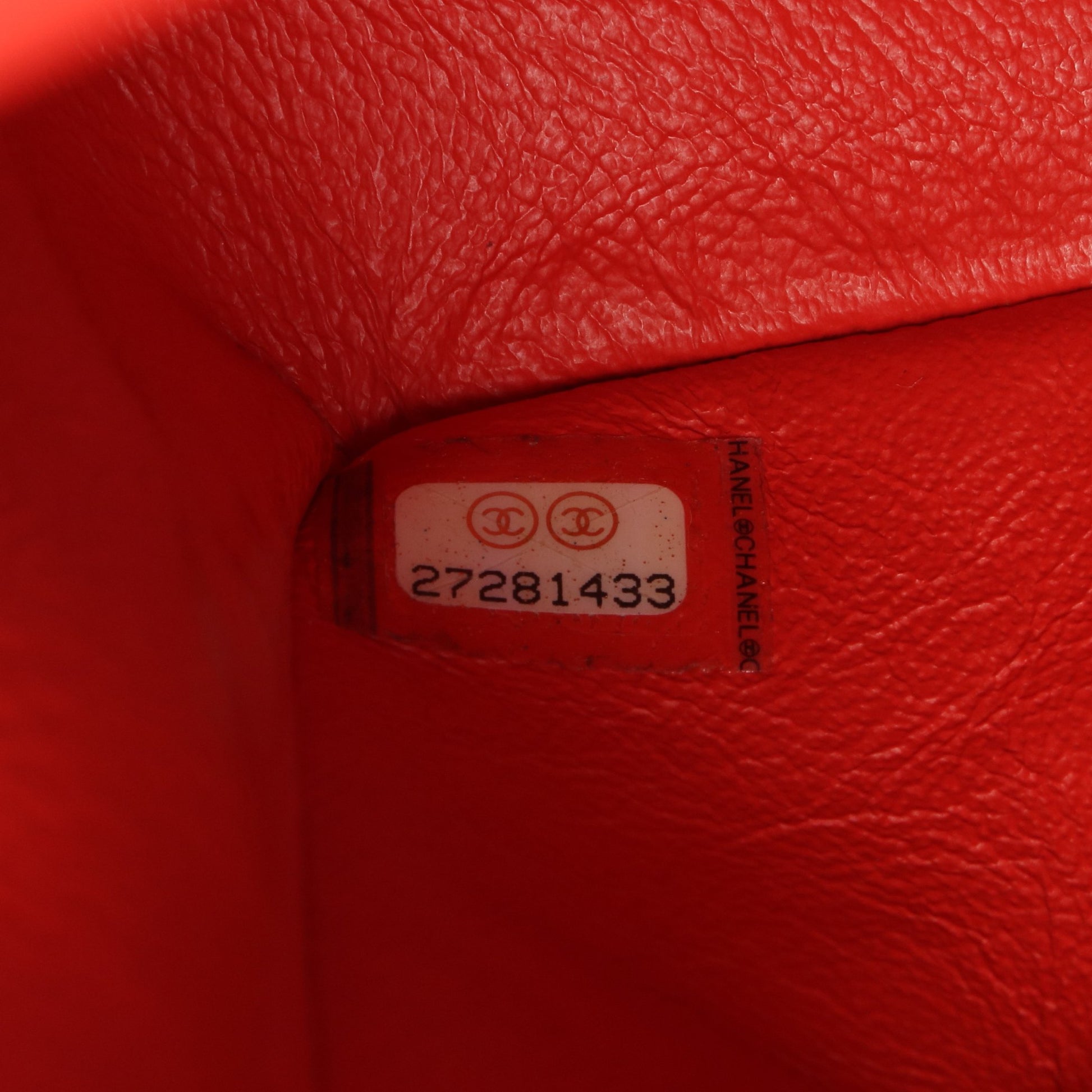 マトラッセ Wフラップ Wチェーンショルダーバッグ レザー レッド シルバー金具 シャネル バッグ CHANEL