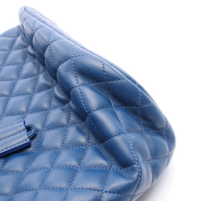 マトラッセ バックパック リュックサック ラムスキン ブルー ゴールド金具 シャネル バッグ CHANEL