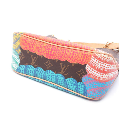 LV × YK ブローニュNM チェーンハンドバッグ PVC レザー ブラウン 2WAY ルイヴィトン バッグ LOUIS VUITTON