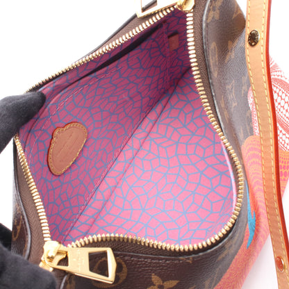 LV × YK ブローニュNM チェーンハンドバッグ PVC レザー ブラウン 2WAY ルイヴィトン バッグ LOUIS VUITTON