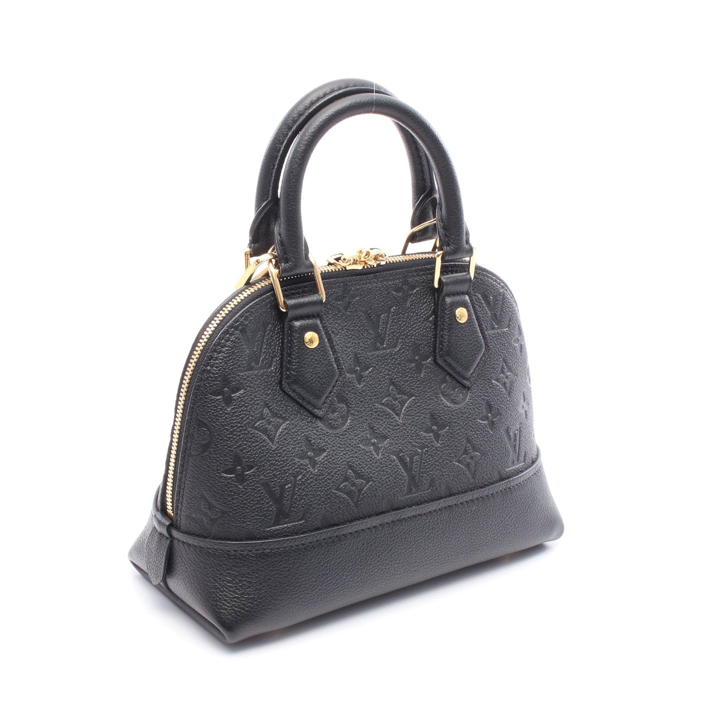 ネオアルマ BB モノグラムアンプラント ノワール ハンドバッグ レザー ブラック 2WAY ルイヴィトン バッグ LOUIS VUITTON