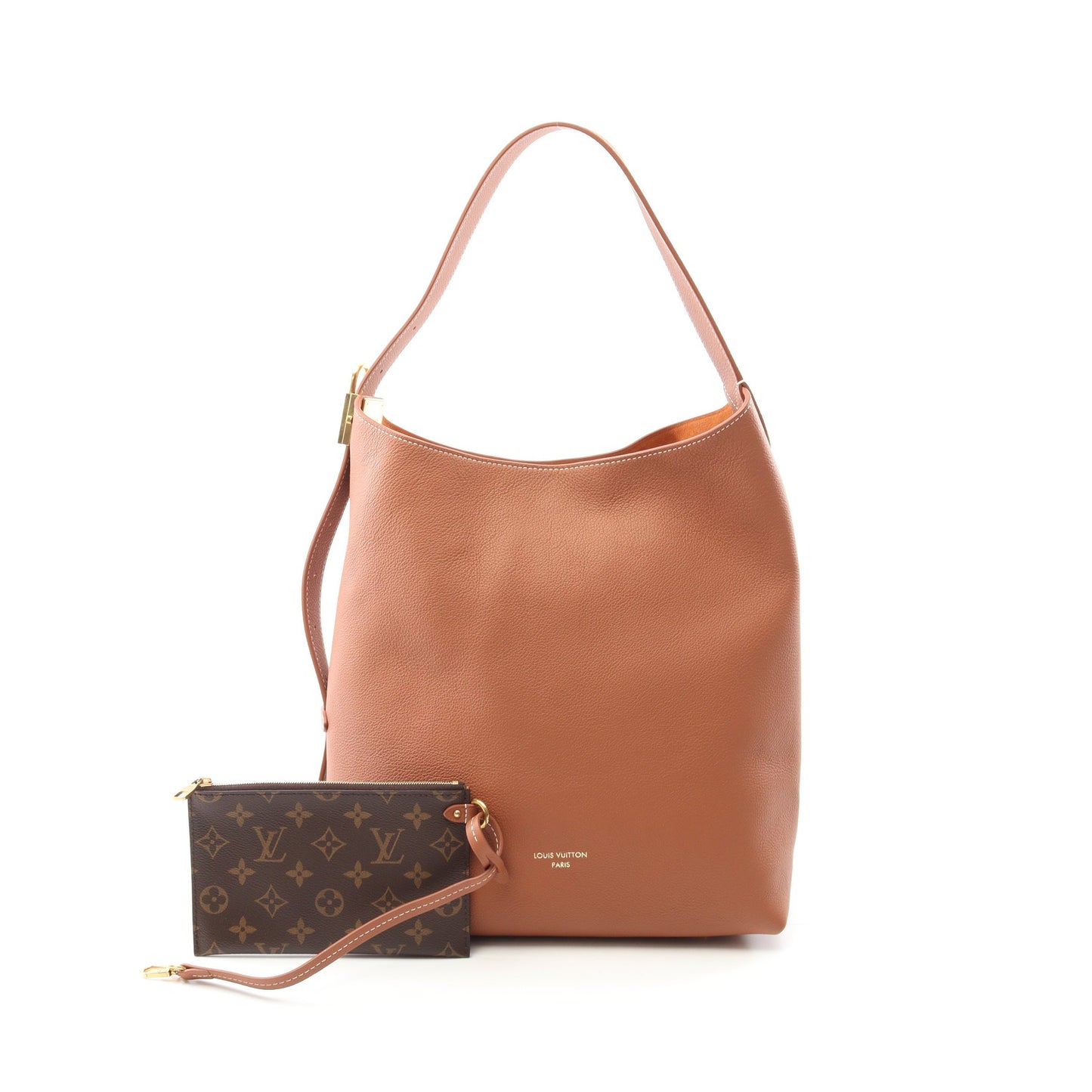 ロウキー ホーボー MM コニャック ショルダーバッグ レザー ブラウン ルイヴィトン バッグ LOUIS VUITTON